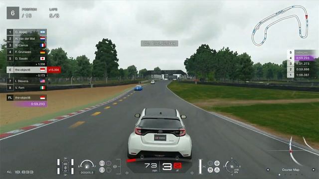 TOYOTA YARIS RZ - World Hatchback Championship Race 1 - GT Sport Gameplay смотреть онлайн
