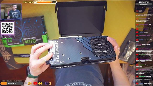 Распаковка и обзор NVIDIA Palit RTX 4070 SUPER DUAL 12Gb! смотреть онлайн