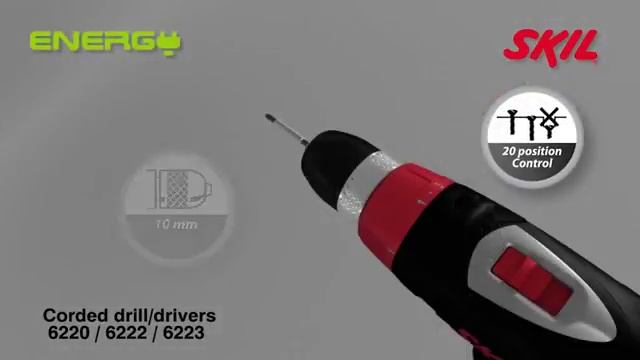 Обзор Сетевые дрели-шуруповерты Skil 6220, Skil 6222, Skil 6223 Energy