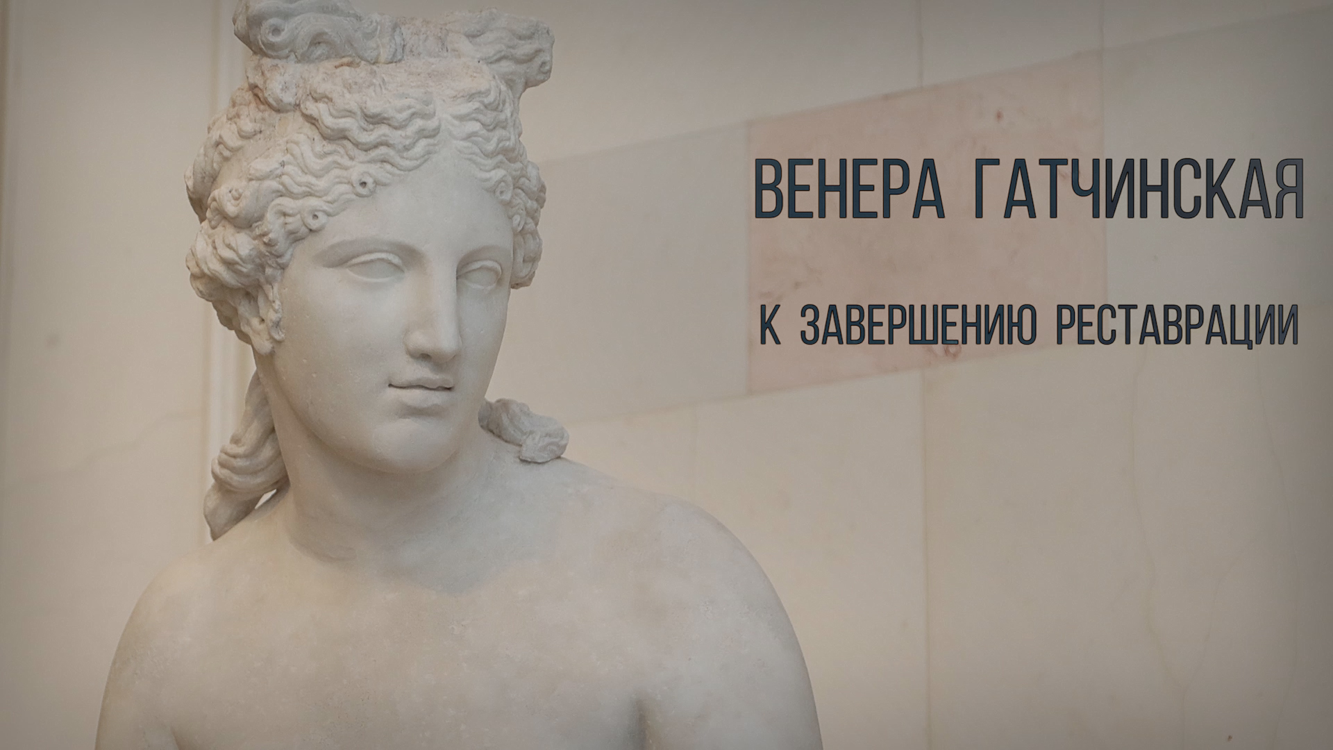 Реставрация скульптуры «Венера Гатчинская» смотреть онлайн