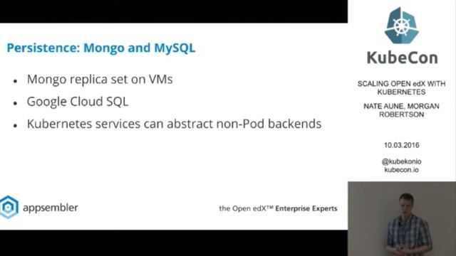 Day 1, Scaling Open edX with Kubernetes; KubeCon EU 2016 смотреть онлайн