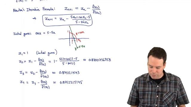 Math 150/151: Section 4.7 Newton's Method (2 of 5) смотреть онлайн