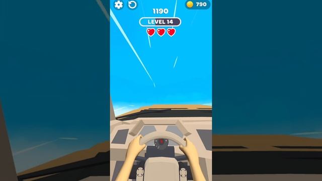 Fast Driver 3D Gameplay Level 1-20 (iOS) by Rollic Games | Made with Unity смотреть онлайн