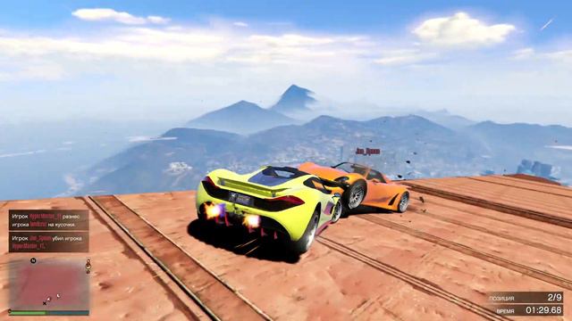АДСКАЯ РАМПА В НЕБЕ! (GTA 5 ONLINE ГОНКИ) смотреть онлайн