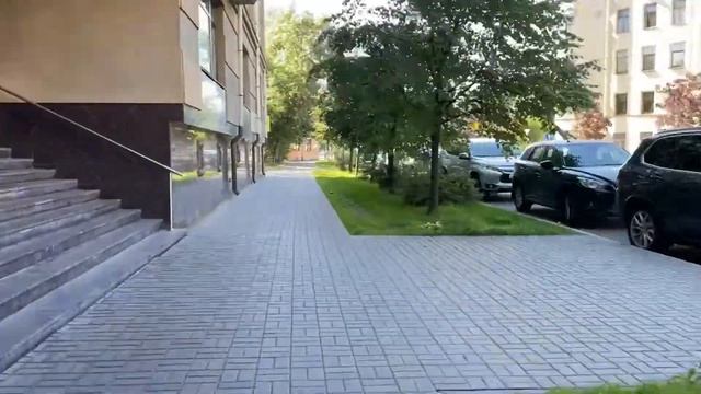 Путь от метро Петроградская до школы 