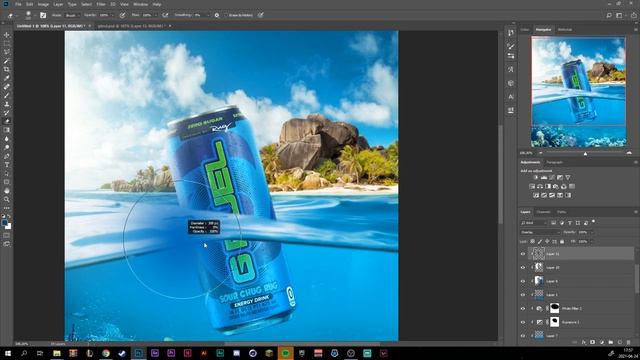 Water Manipulation Ad Design (FREE PSD) - Photoshop Tutorial by EdwardDZN смотреть онлайн