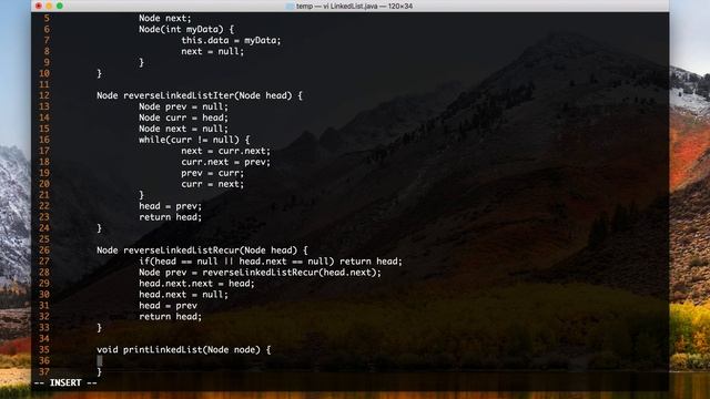 [6a/1000+] Reverse a Singly Linked List - Java [L1] смотреть онлайн