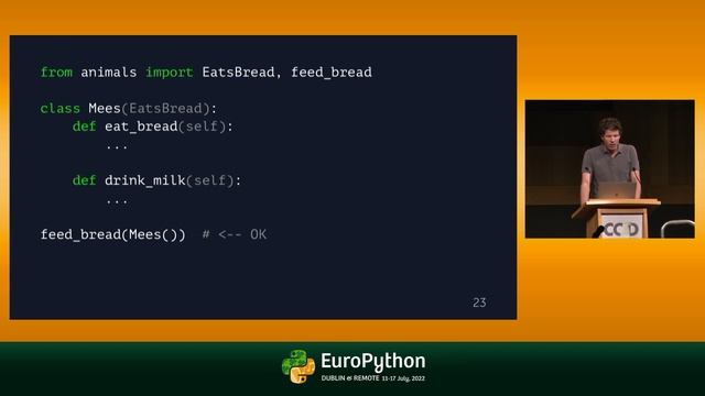Protocols in Python: Why You Need Them - presented by Rogier van der Geer смотреть онлайн