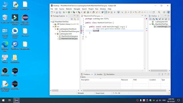 Phongit hướng dẫn Java tập 1: Tạo project, package, class và lệnh in màn hình, nhập giá trị vào máy смотреть онлайн