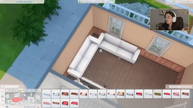 WYREMONTOWAŁAM NAJGORSZY DOMEK EVER W THE SIMS 4! смотреть онлайн