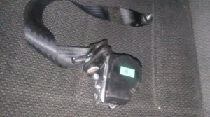 Установка задних ремней безопасности