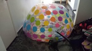 beach ball intex deflating