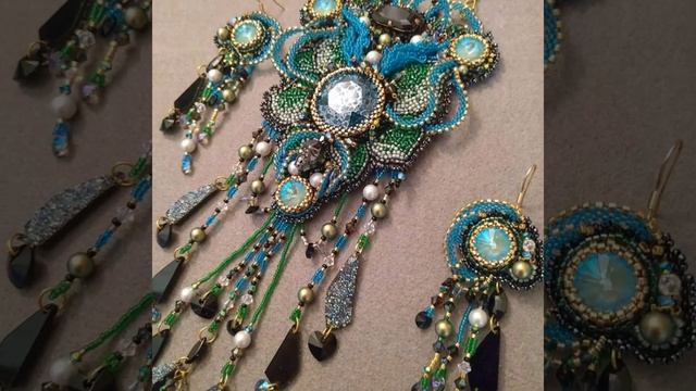 Комплект украшений "Голубой Дунай" смотреть онлайн