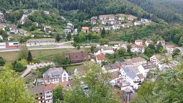 Жизнь в Германии - наша деревня. Где живут эмигранты. Путешествия в Европе. Горы, замок, природа смотреть онлайн