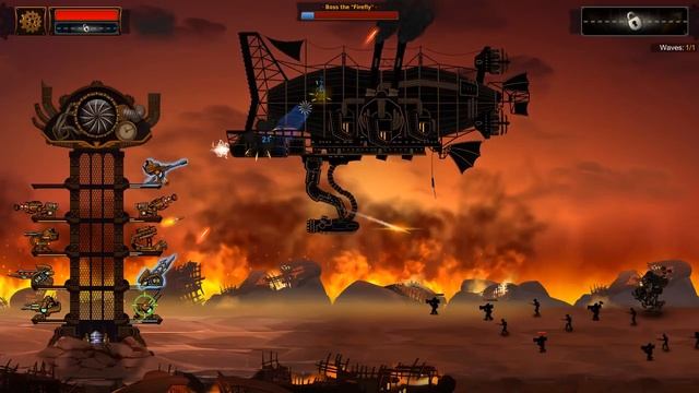 Steampunk Tower II - Second Boss, The Firefly смотреть онлайн