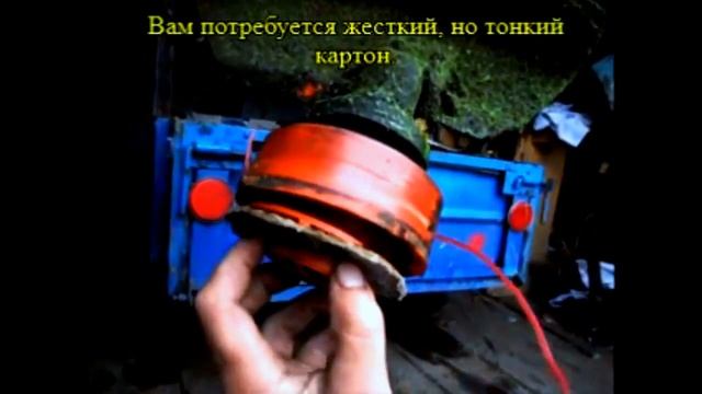 Потеряли пружину от катушки тримера, есть решение! смотреть онлайн