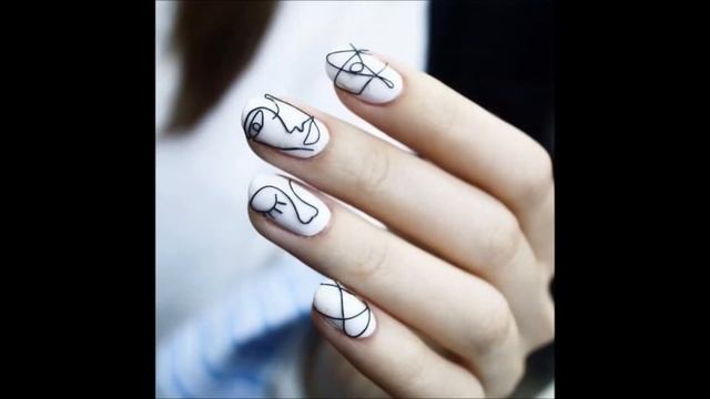 Абстрактный дизайн ногтей. Идеи для стильного и модного маникюра 2020/2021 смотреть онлайн