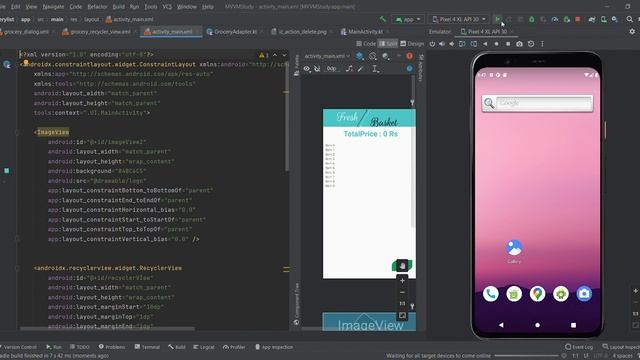 A Grocery Android App | Virtual Internship - Android Application Development Using Kotlin смотреть онлайн