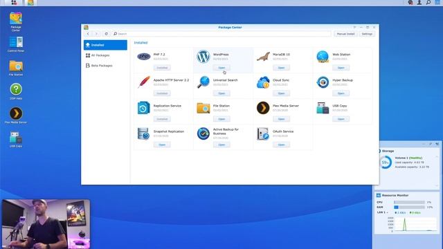 How to Setup & Run a WEBSITE on a SYNOLOGY NAS [Using Wordpress] смотреть онлайн
