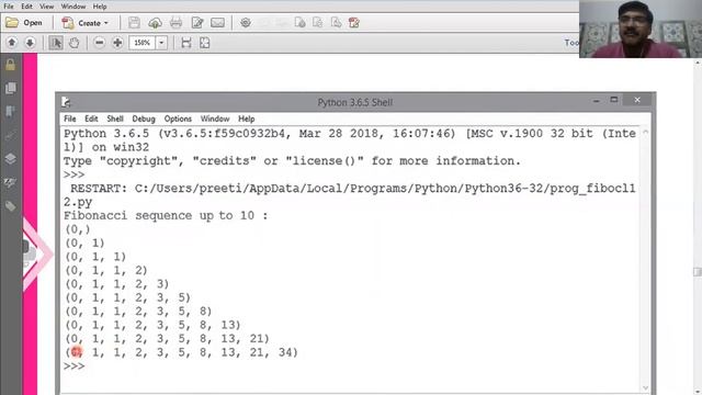 Python-Tuple and Dictionary смотреть онлайн