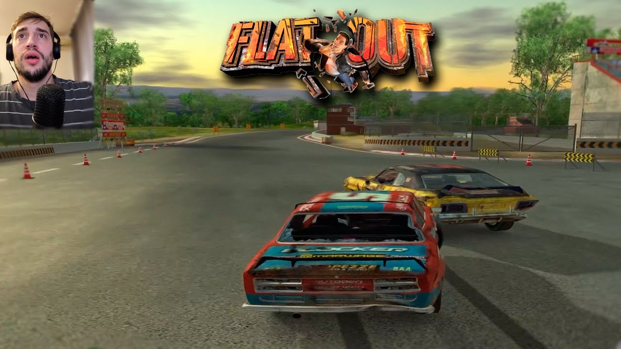 Старый добрый FLATOUT! Продолжаем проходить? смотреть онлайн