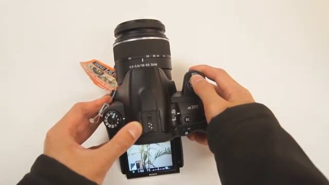 Présentation DSLR Alpha 390 смотреть онлайн