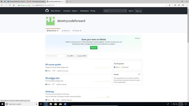Code-Forward: Install Git Win10 and Get Homework on Local Machine смотреть онлайн