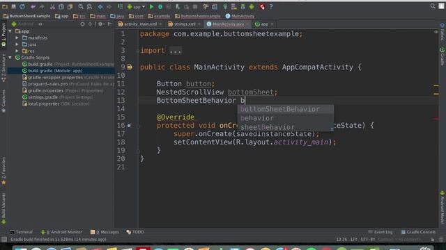 Intro To Android Bottom Sheet