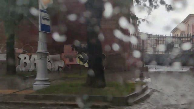 Дорога под дождём | Центр города, Пересыпь | 12 Июня, 2021г. | Одесса смотреть онлайн