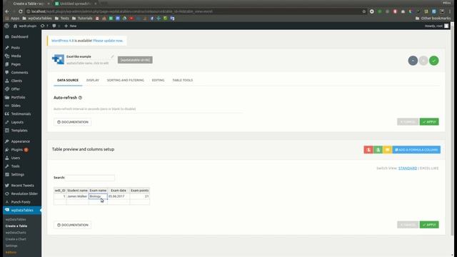 How to edit tables in WordPress like in Excel with wpDataTables 2.0 смотреть онлайн