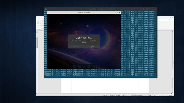 Remote desktop on Fedora 32 using rdesktop and xrdp смотреть онлайн