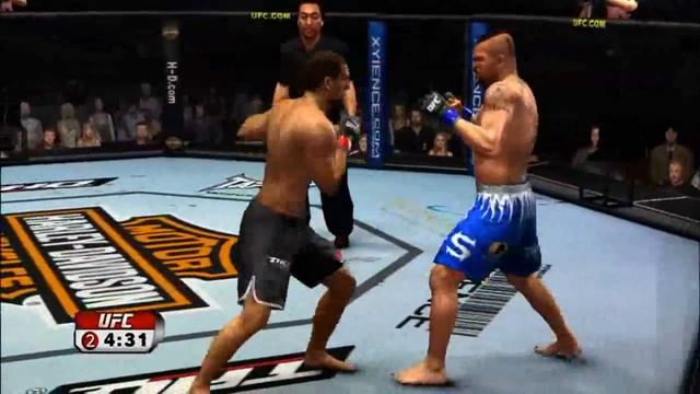 UFC 2009 Undisputed - Gameplay 4/5 HD смотреть онлайн