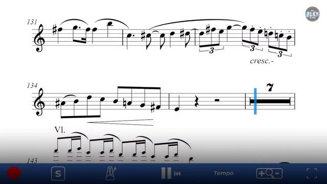 Horn Play-Along: Horn Concerto No. 2, I. Allegro by Richard Strauss. смотреть онлайн