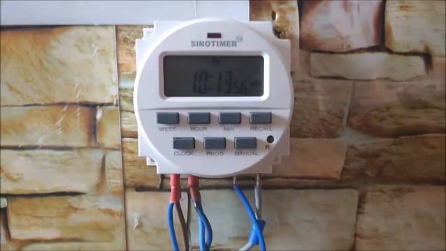 Цифровой программируемый таймер Sinotimer TM-618 Multipurpose 7 days смотреть онлайн