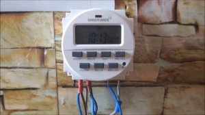 Цифровой программируемый таймер Sinotimer TM-618 Multipurpose 7 days