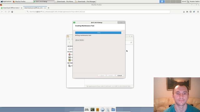 #001 — Установка Qt 5.14.0 в Debian 10.2.0 смотреть онлайн