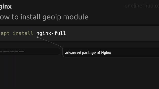 How to install geoip module смотреть онлайн