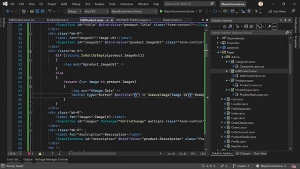 .NET 6 Blazor ? Image/File Uploads & MudBlazor UI Components (Card, Button, Carousel)