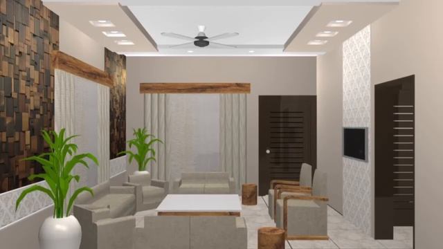 AutoCAD Full Interior Design Created AutoCAD (3-BHK Banglow Plan) смотреть онлайн