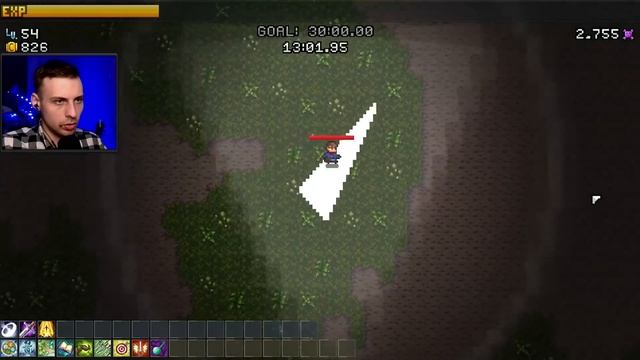 Забагованный сундук и чеснок во всю карту ▲ ФИНАЛ Nomad Survival. Клон Vampire Survivors #2 смотреть онлайн