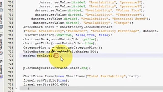 Java prog#123. JFreeChart : How to use value marker in jfreechart смотреть онлайн