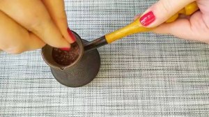 КОФЕ С ПЕНКОЙ Вкусный и Ароматный / Как сварить кофе в турке #кофеспенкой