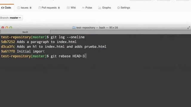 Curso Avanzado de Git y Github - 10. Reescribiendo la historia (Parte 2) смотреть онлайн