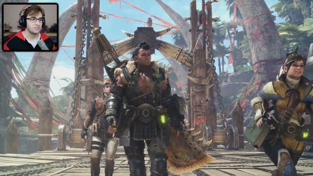 MONSTER HUNTER WORLD - O Início de Gameplay, em Português PT-BR! смотреть онлайн