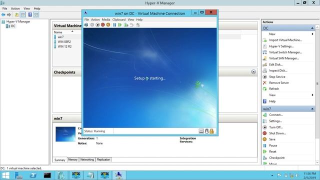 How to install windows 7 on Hyper-V смотреть онлайн