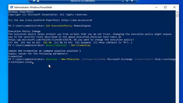 Remote PowerShell | Exchange Server смотреть онлайн