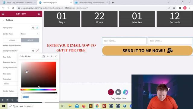 How To Capture Emails On Your WordPress Website - Send To Email List #031 смотреть онлайн