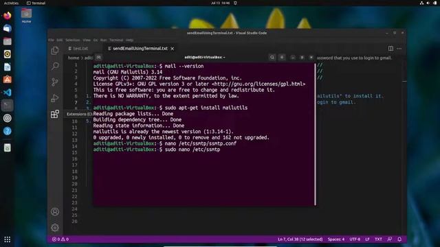 How to Send email from the Linux terminal (with attachment) (Ubuntu linux) #linux #webtutsaditi смотреть онлайн