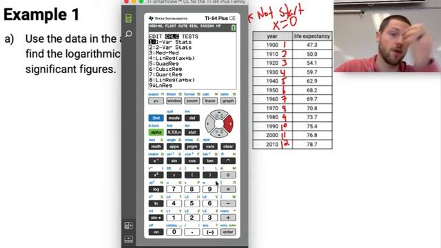 Logarithmic Regression Video Notes смотреть онлайн