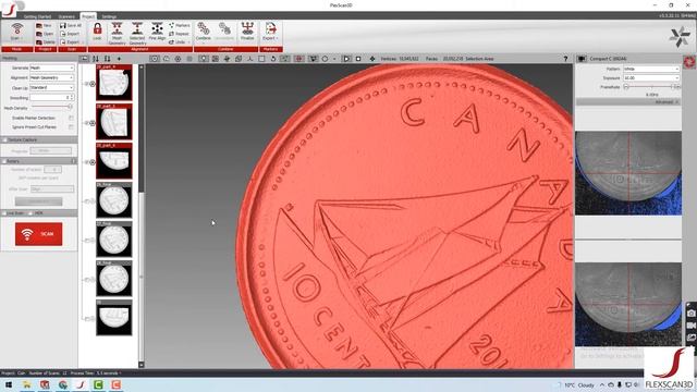 Polyga Compact C504 - Smallest Field of View 3D Scanner смотреть онлайн